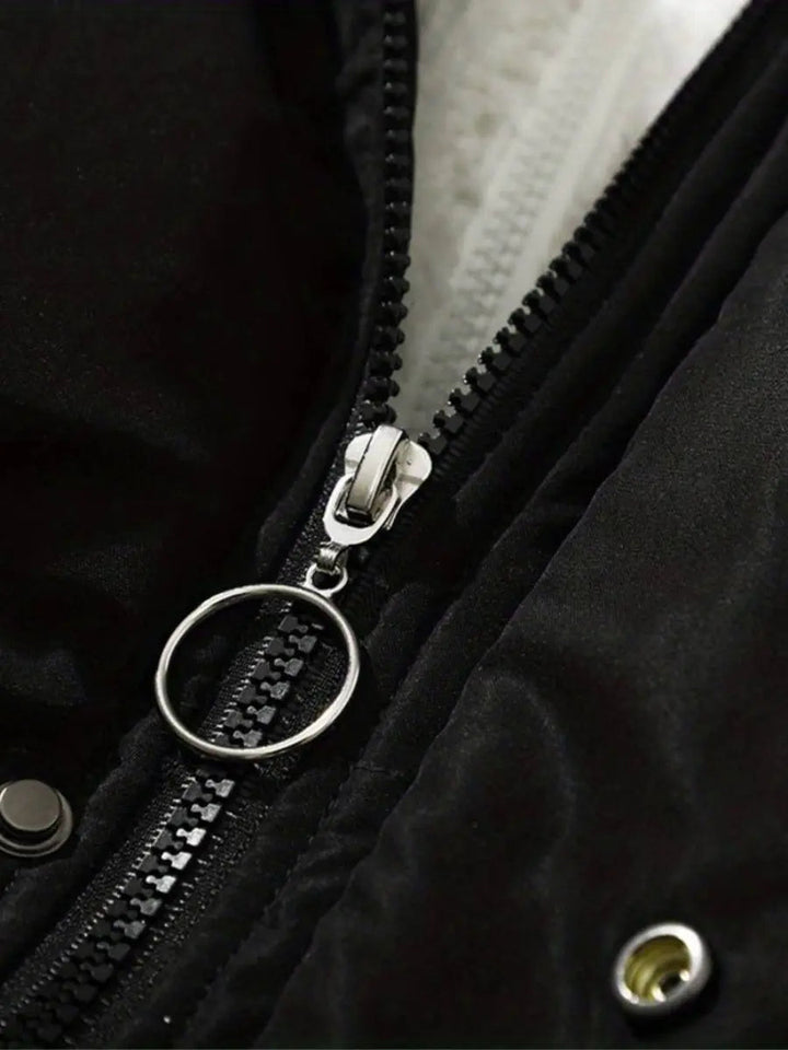 Drune | Warme Reißverschluss Winterjacke Komfort und Stil für Kalte Tage