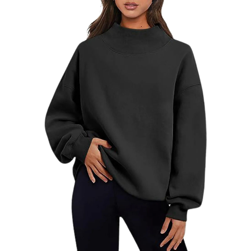 Drune | Sweater - Basic Loose-Fit Langarm-Sweater