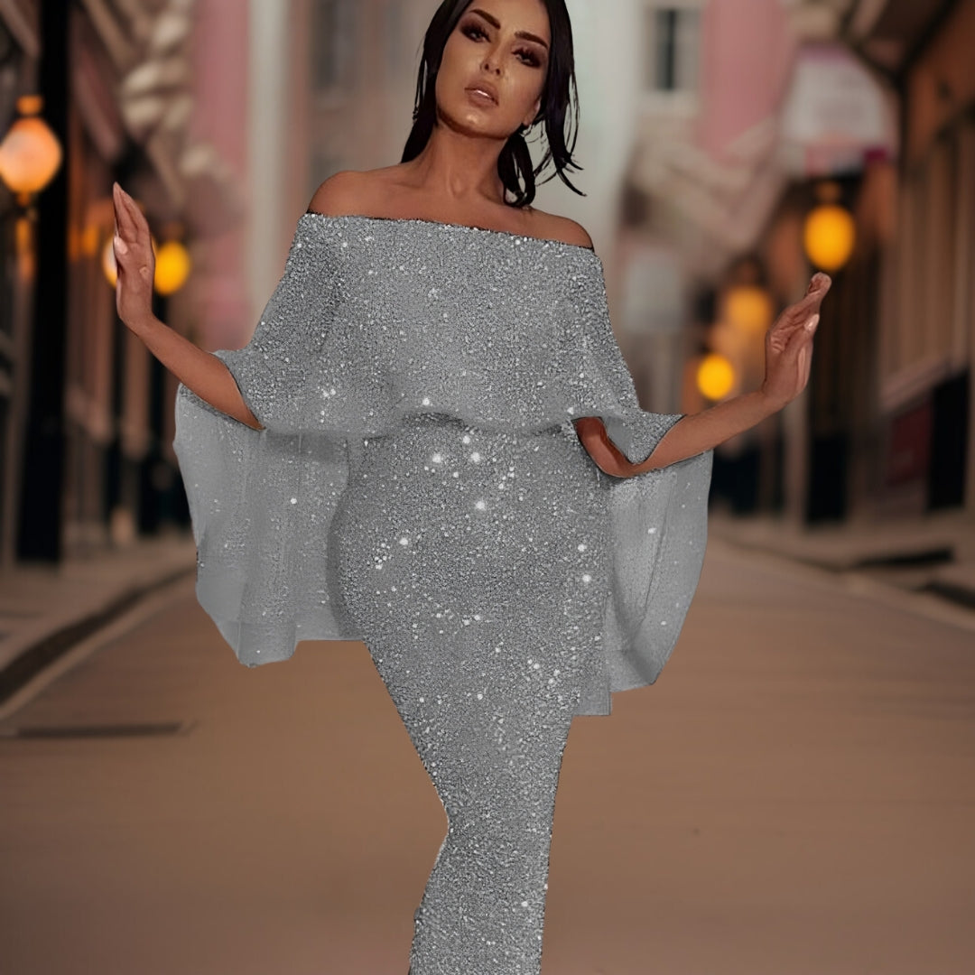 Everly | Off-Shoulder-Kleid mit Rüschen