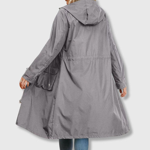 Drune | Lange Jacke mit klassischer Silhouette