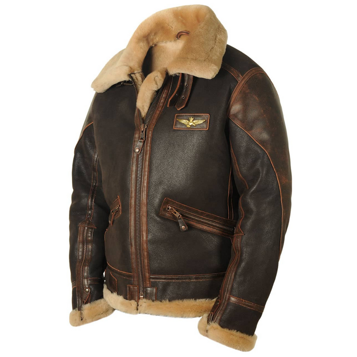 Drune | Retro-Jacke für Herren, Dick und Warm