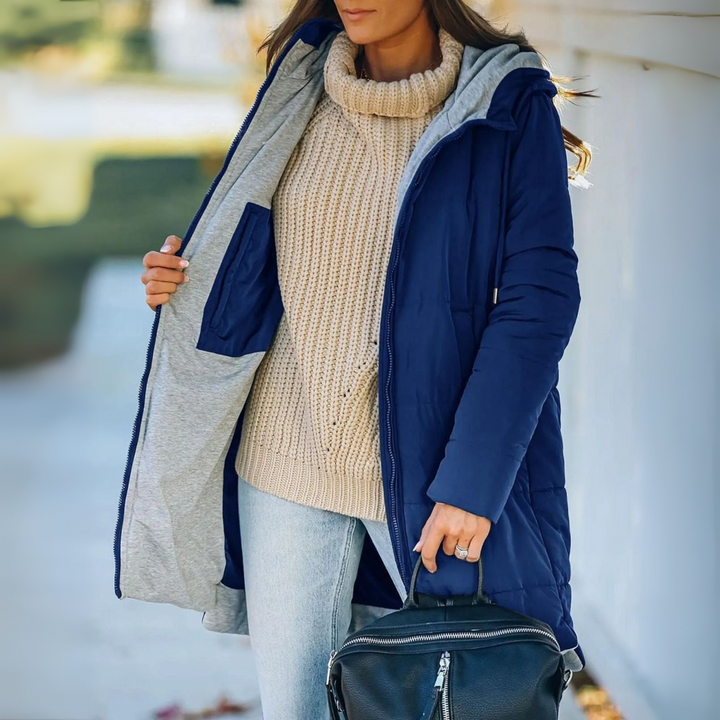 Drune | Leichte gepolsterte Jacke mit Kapuze