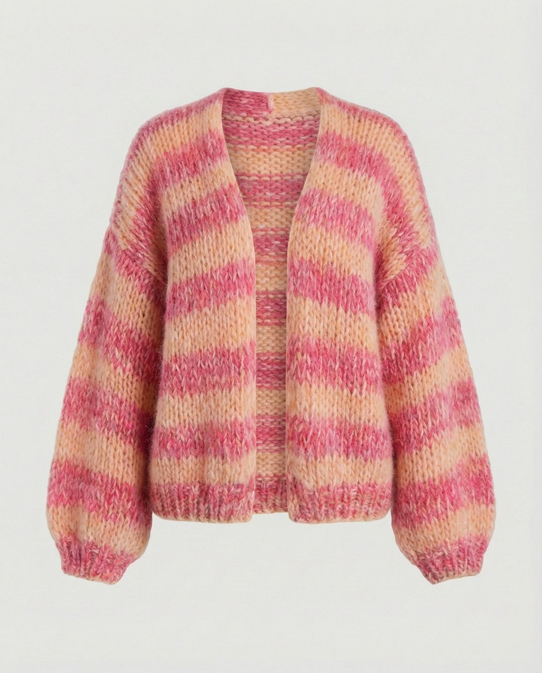 Drune | Bunte Patchwork Strickjacke Für Damen