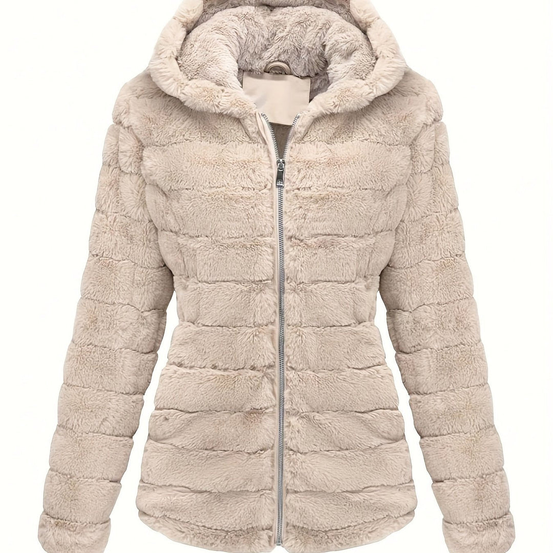 Drune | Eleganter Teddy-Mantel In Einfarbig