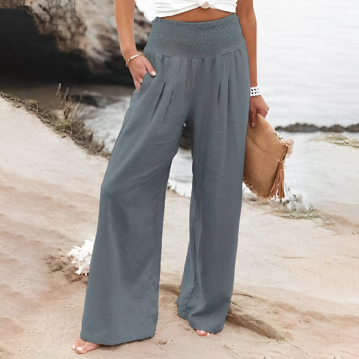 Drune | Luxuriöse Weite Hose für Damen