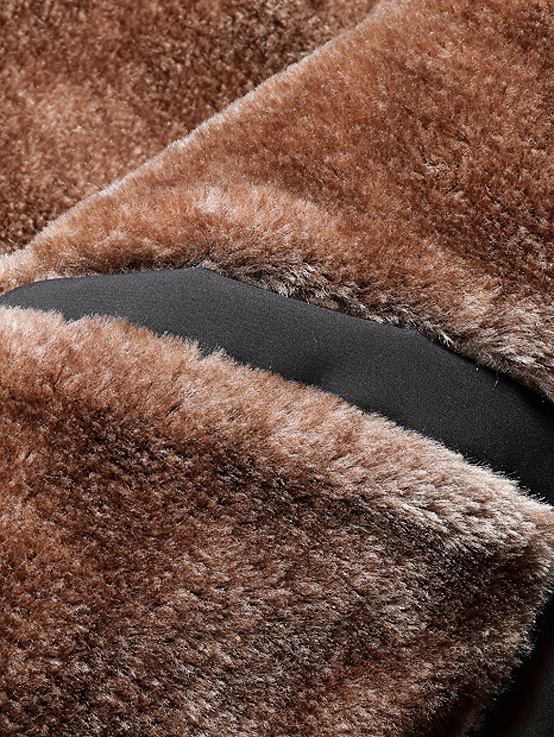 Drune | Winddichte Jacke mit Imitiertem Pelzfutter Polyester Warm und Komfortabel
