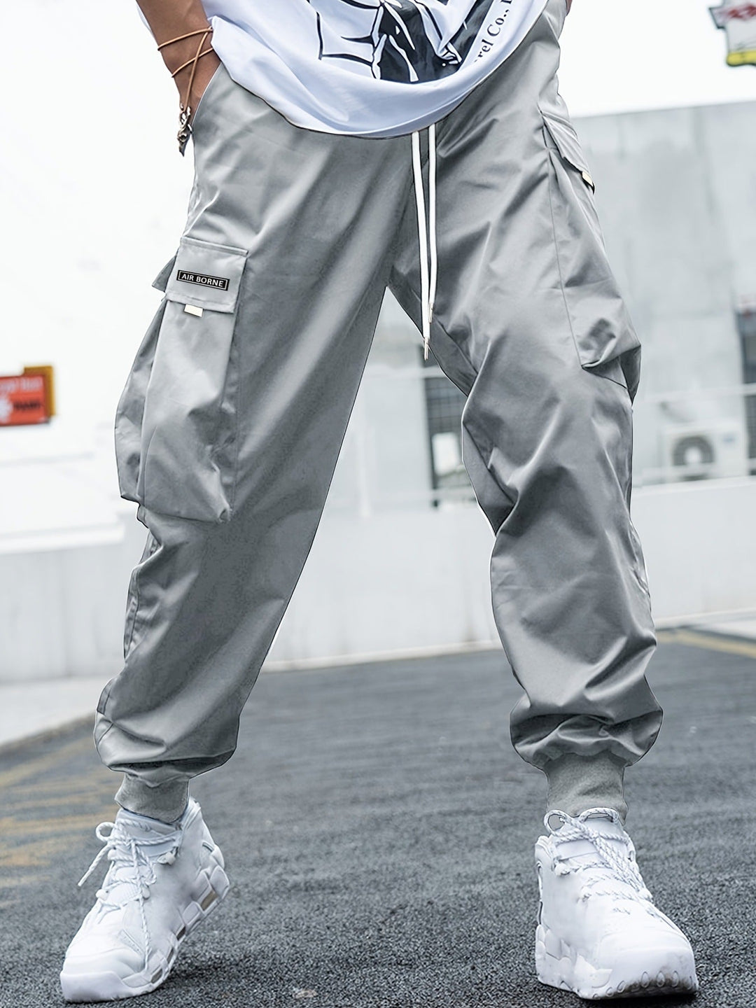 Drune | Cargohose Mit Kordelzug Für Herren