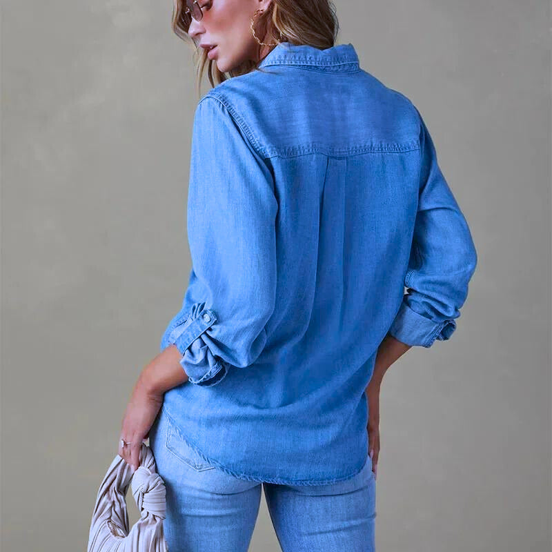 Drune | Jeans Bluse für Frauen