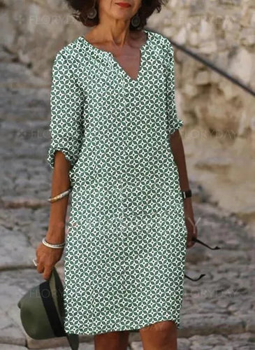 Drune luftig lockere und sommerliche kleid