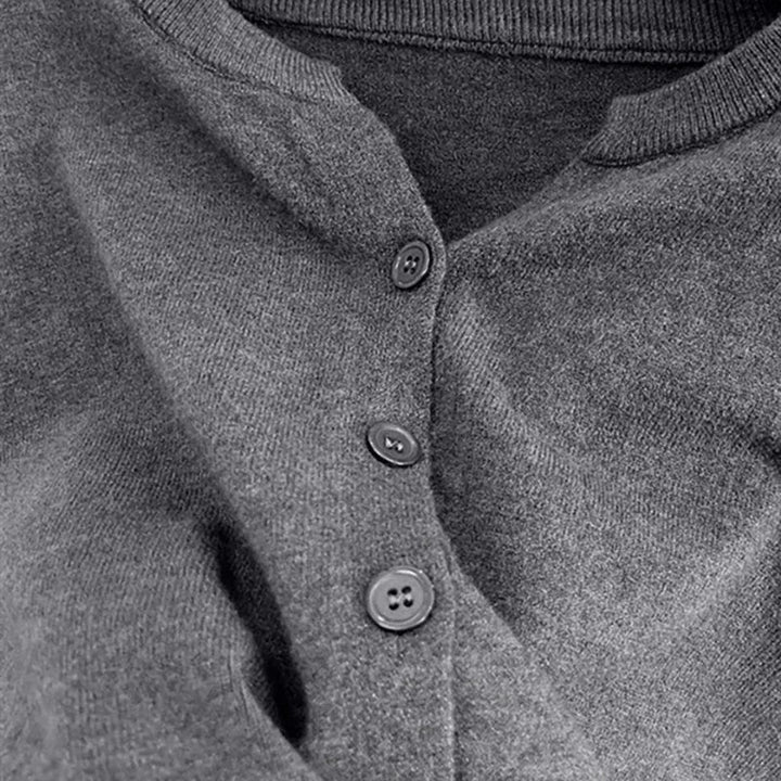 Drune | Cozy chunky knit wool cardigan sweater