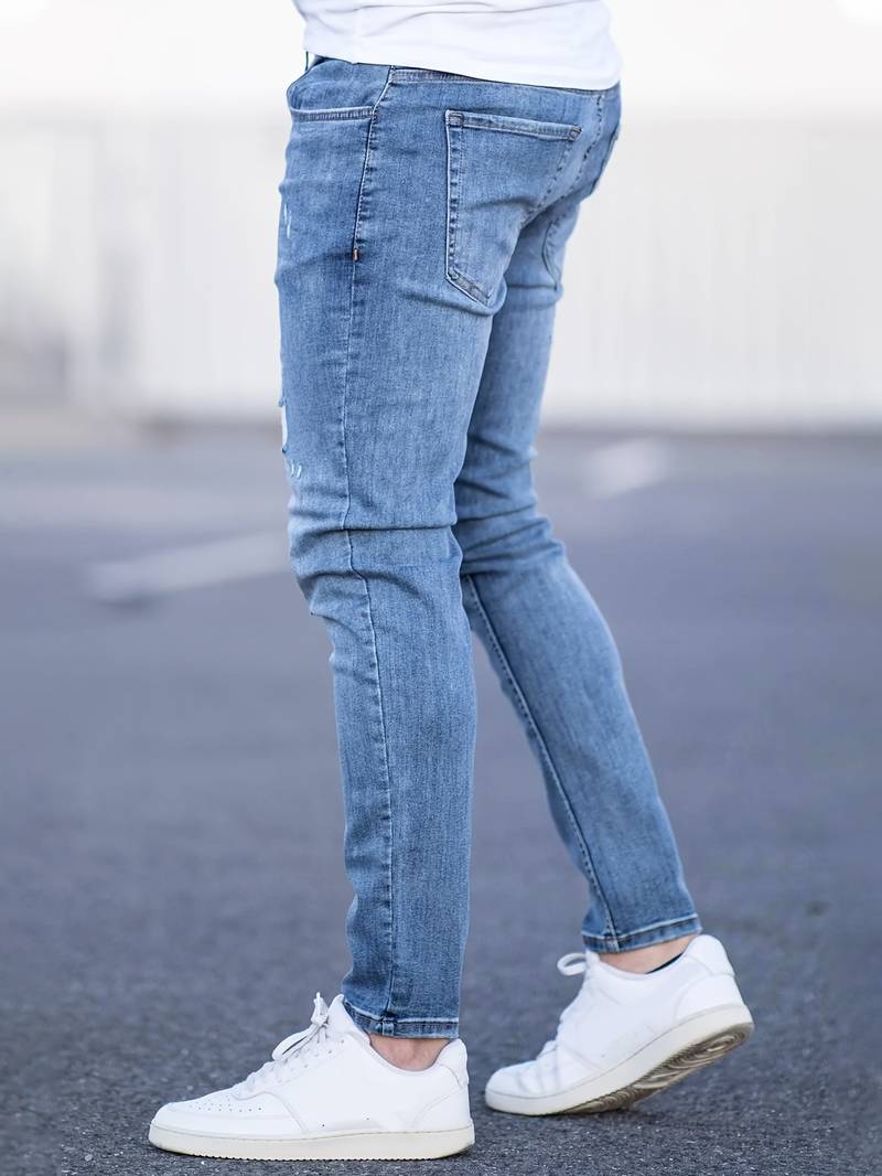 Drune | zerrissene jeans für männer