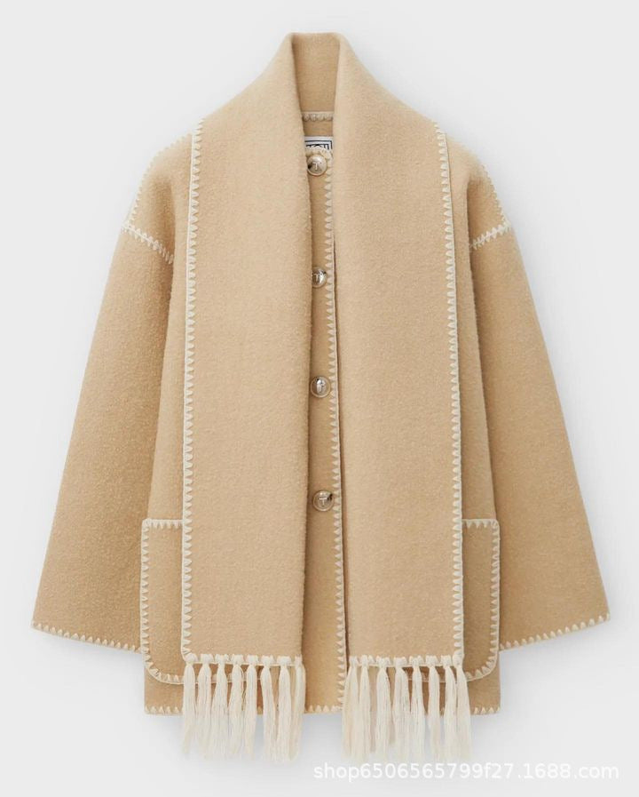 Drune | Jacke mit Schal