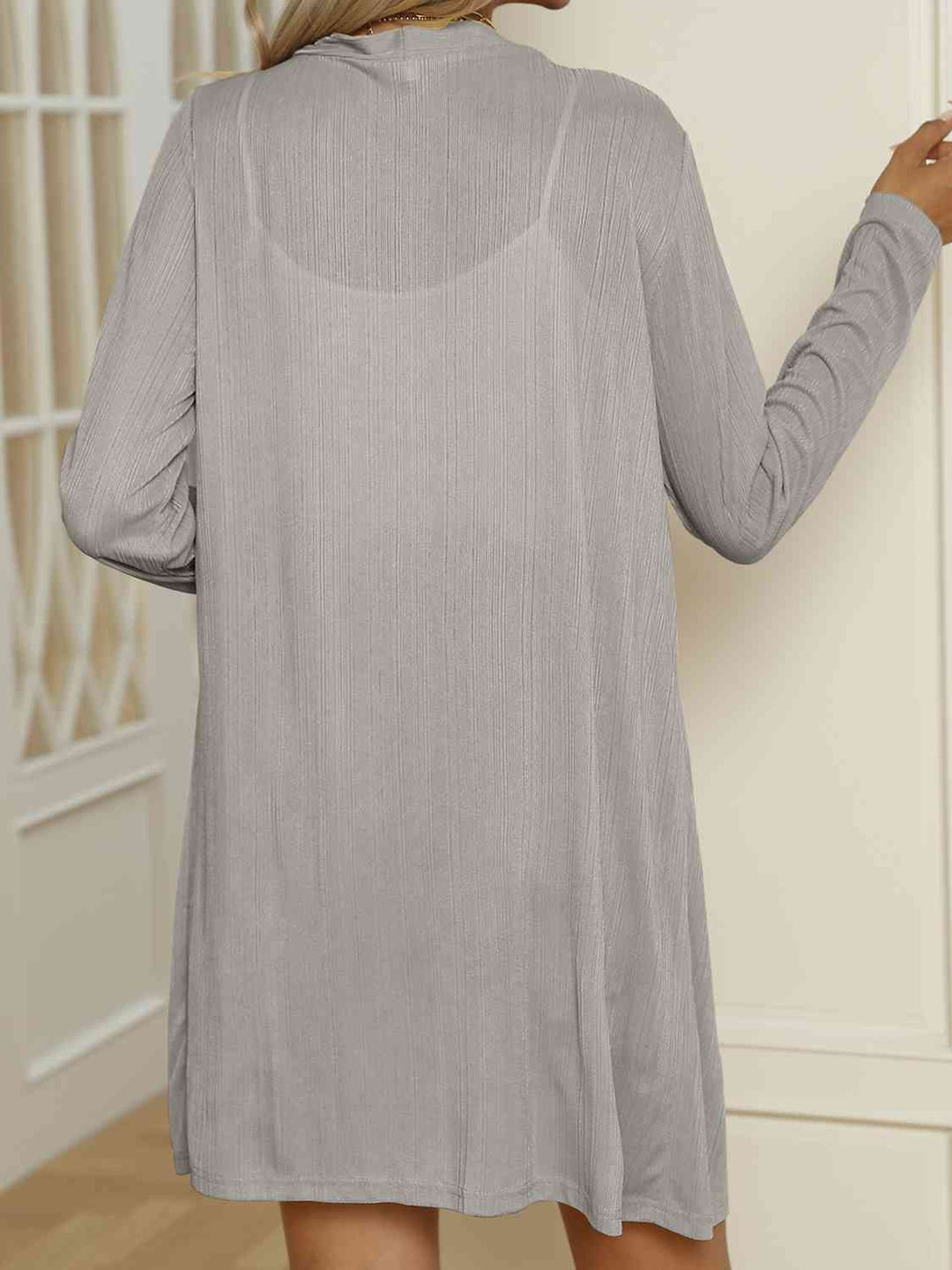 Drune | V-Ausschnitt Knopf-Oben Langarm Cardigan