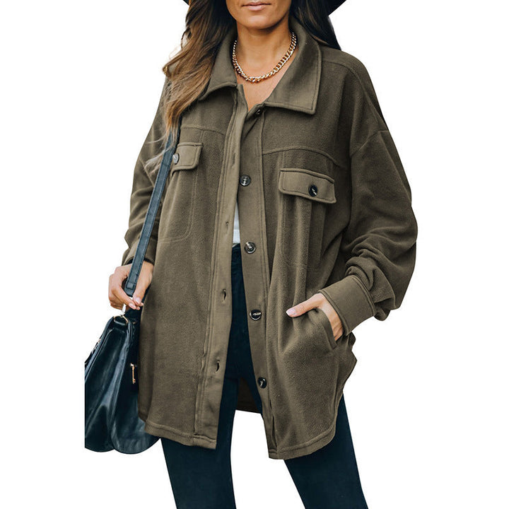 Drune | Fleece-Knopf-Jacke