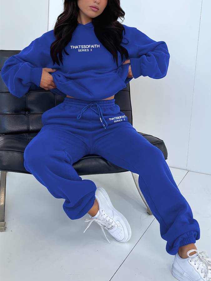 Drune | Zweiteiliges Loungewear Satz mit Print