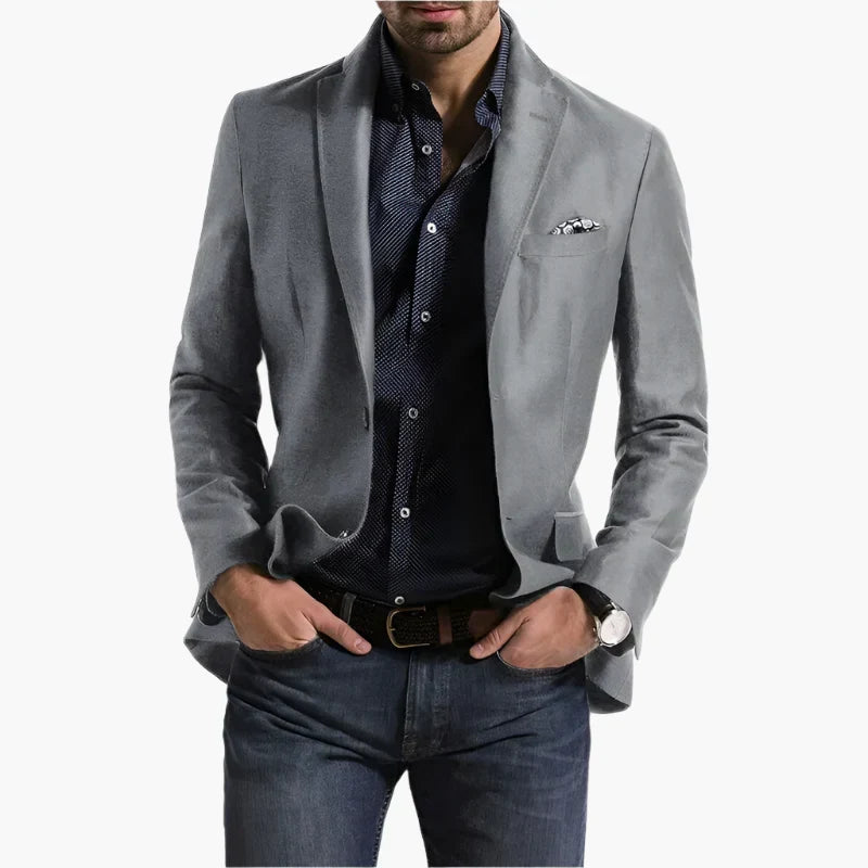 Drune | Blazer Klassisch Elegant Business Freizeitjacke - Stilvoll für Büro und Alltag