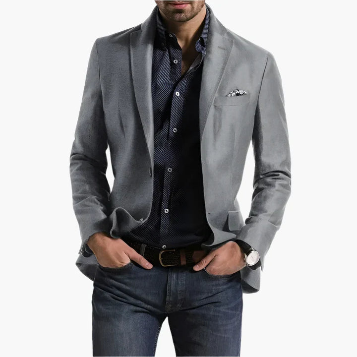 Drune | Blazer Klassisch Elegant Business Freizeitjacke - Stilvoll für Büro und Alltag