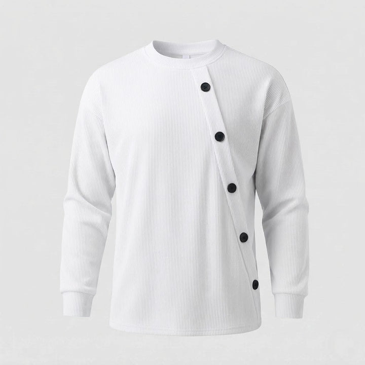 Herren Modische Schal-Ärmel Bluse Drune
