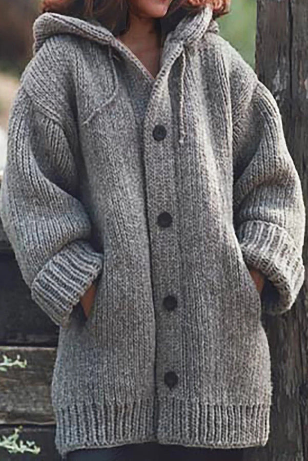 Drune | Lässige und Bequeme Strickjacke