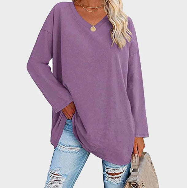 Drune | Stylish long-sleeved sweater for an elegant everyday outfit