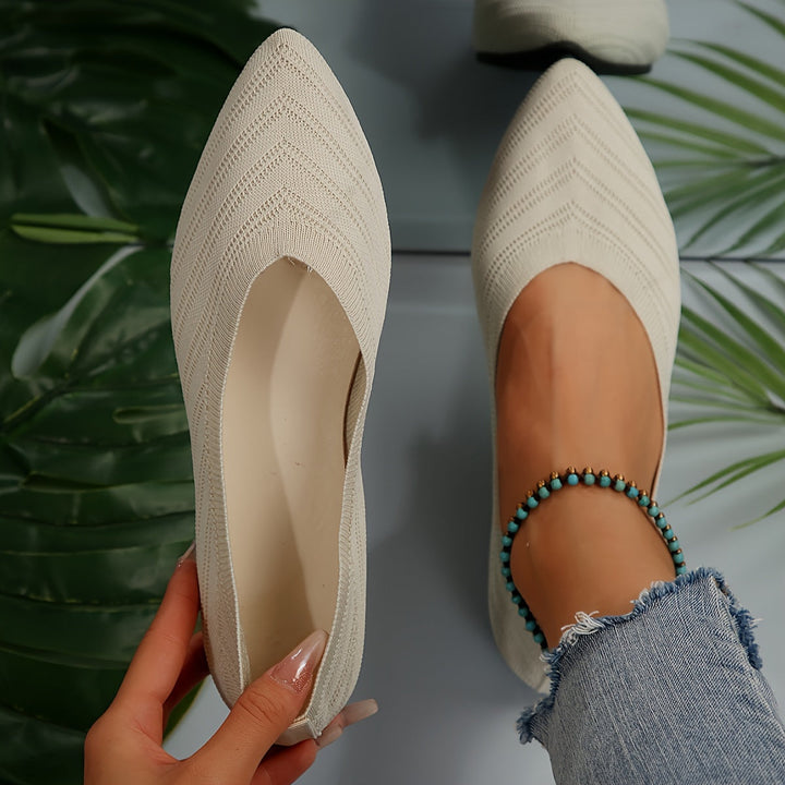 Drune | Ballerinas für Damen Slip On Atmungsaktive Wohnungen
