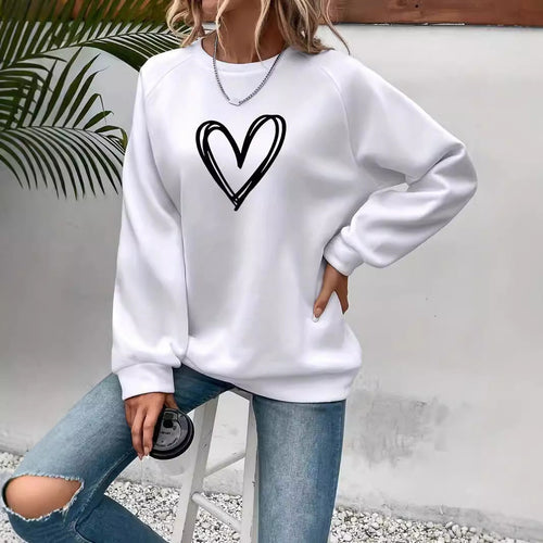 Drune | Print Rundhals-Langarmsweatshirt