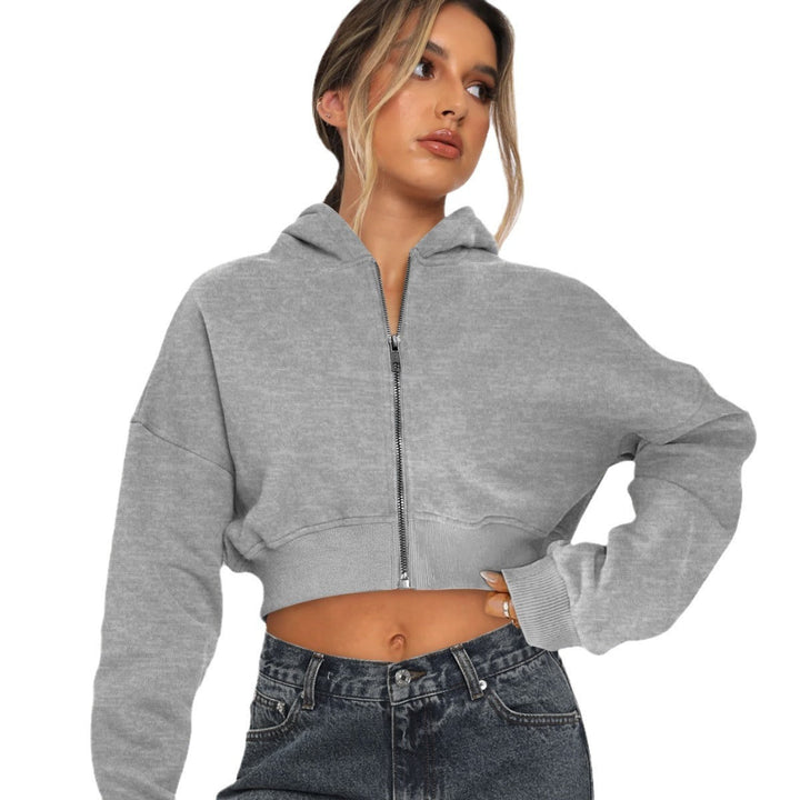 Drune | Fleece-Hoodie mit Reißverschluss