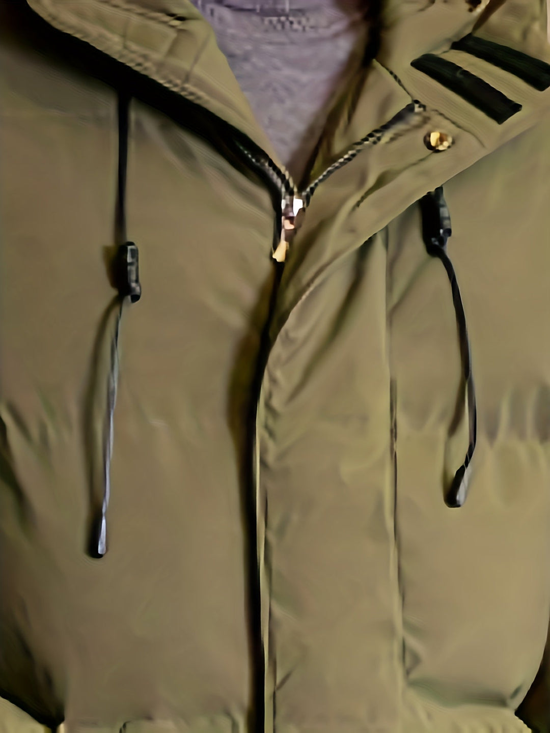 Drune |  Mittellange Kapuzen-Übermantel-Winterjacke Für Herren - Perfekt für Outdoor-Aktivitäten