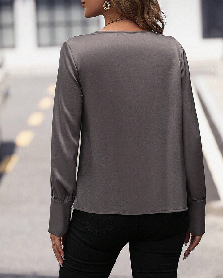 Drune | Bluse mit Falten