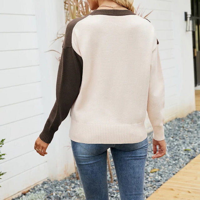 Drune | Pullover mit Gestreiftem Strick
