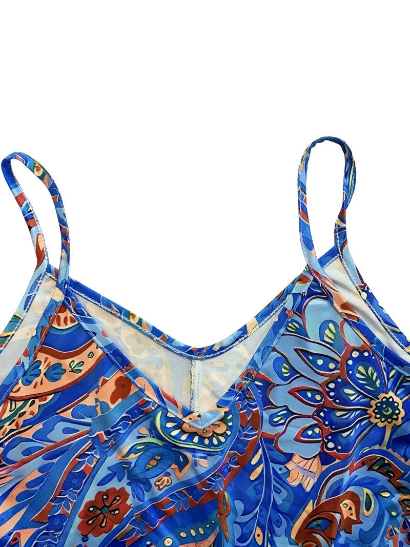 Drune – Ärmelloses Cami-Kleid Im Urlaubsstil