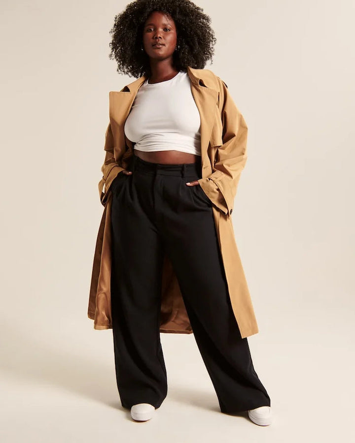 Drune | Palazzo-Hose mit hoher Taille und weitem Bein