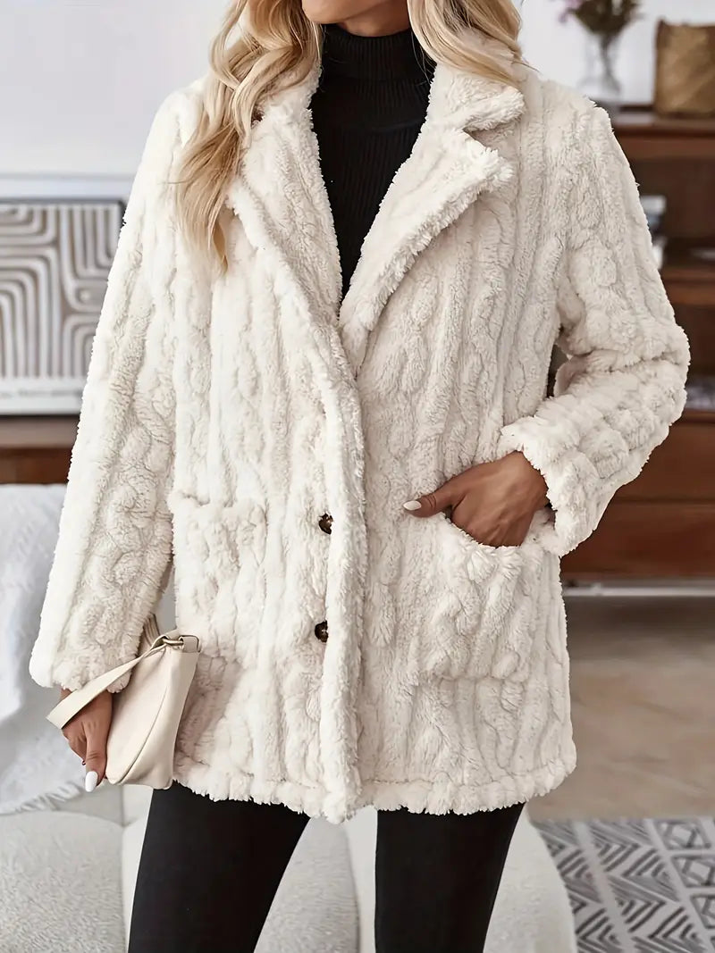 Drune | Weiche Bequeme Damenjacke mit Langen Ärmeln