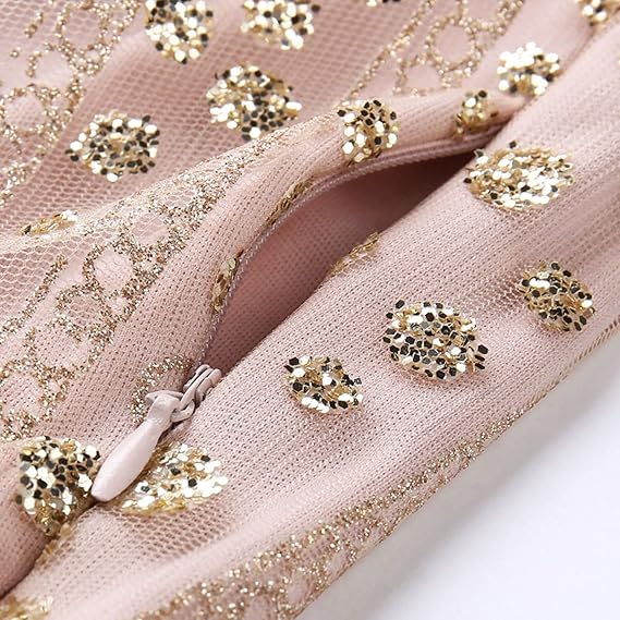 Drune | Glamouröse Pailletten Kleid
