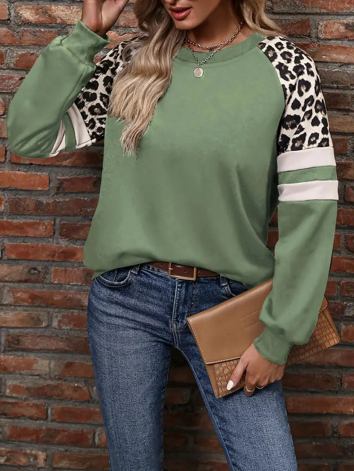 Drune | Leopardenmuster Pullover