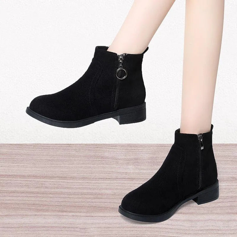 Drune | Chunky-Heeled Ankle Boots