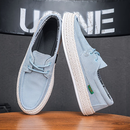Drune | Bequeme Leinenschuhe Freizeit Herren