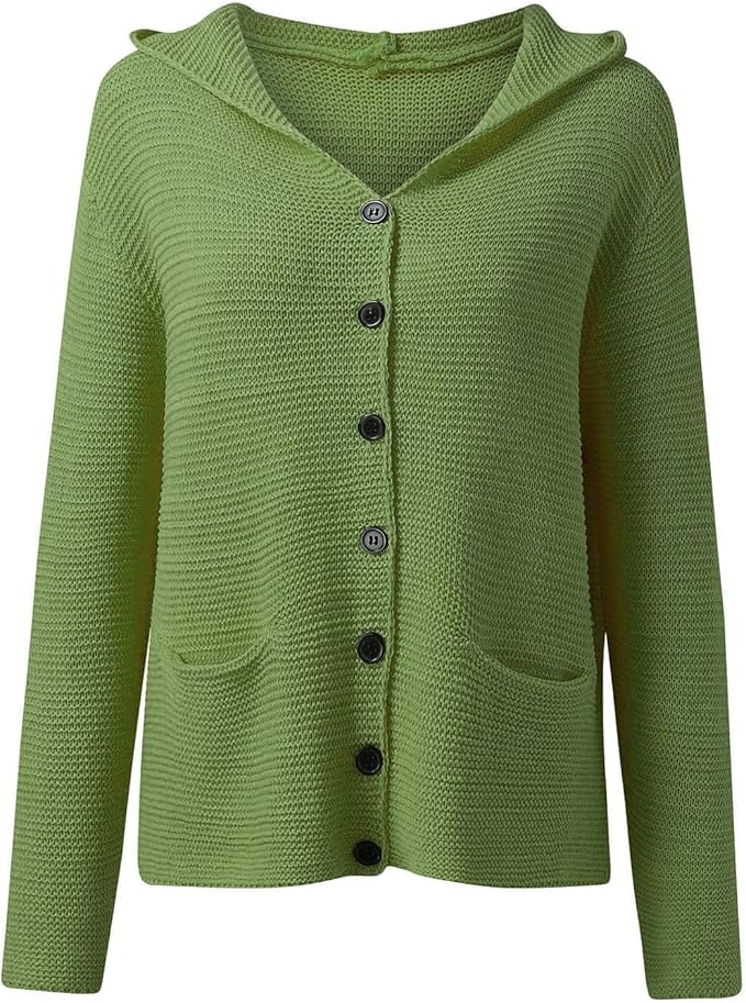 Drune | Vintage Kapuzenstrickmantel