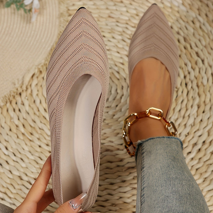Drune | Ballerinas für Damen Slip On Atmungsaktive Wohnungen