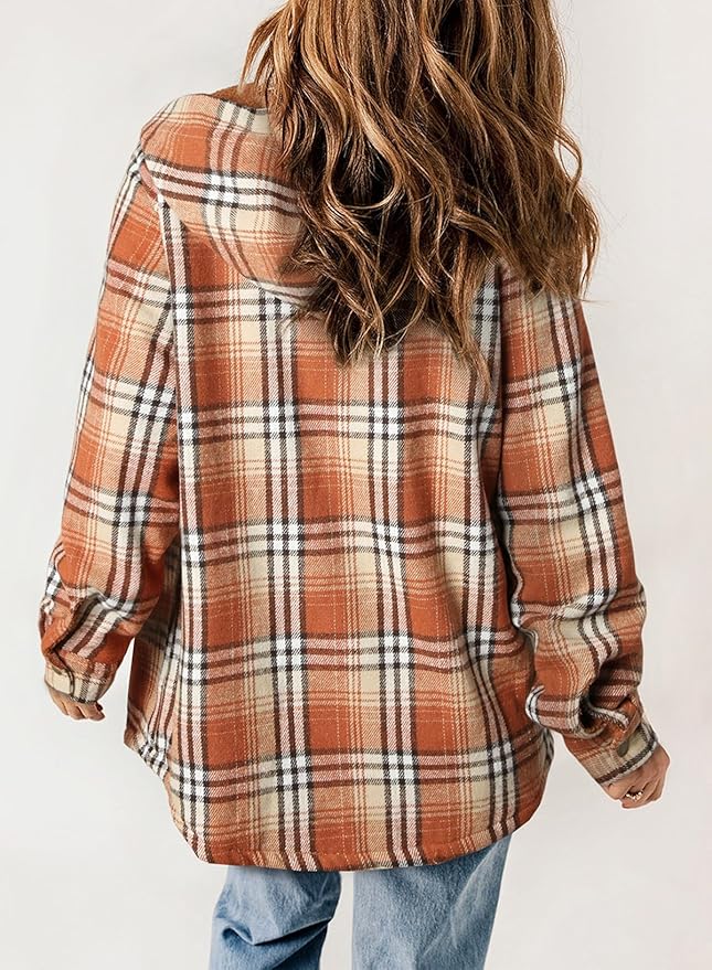 Drune | Kariertes Futter Hemdjacke