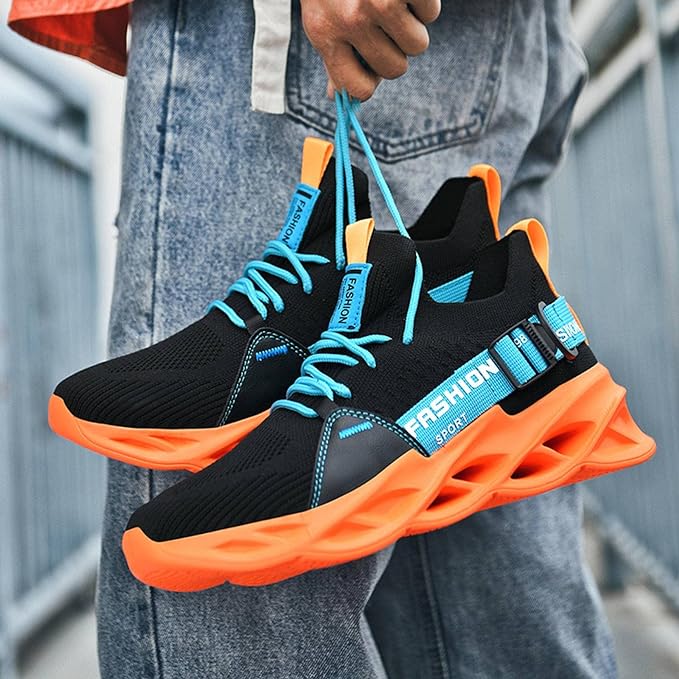 Drune | Trendige Sportschuhe mit auffälligem Farbkontrast