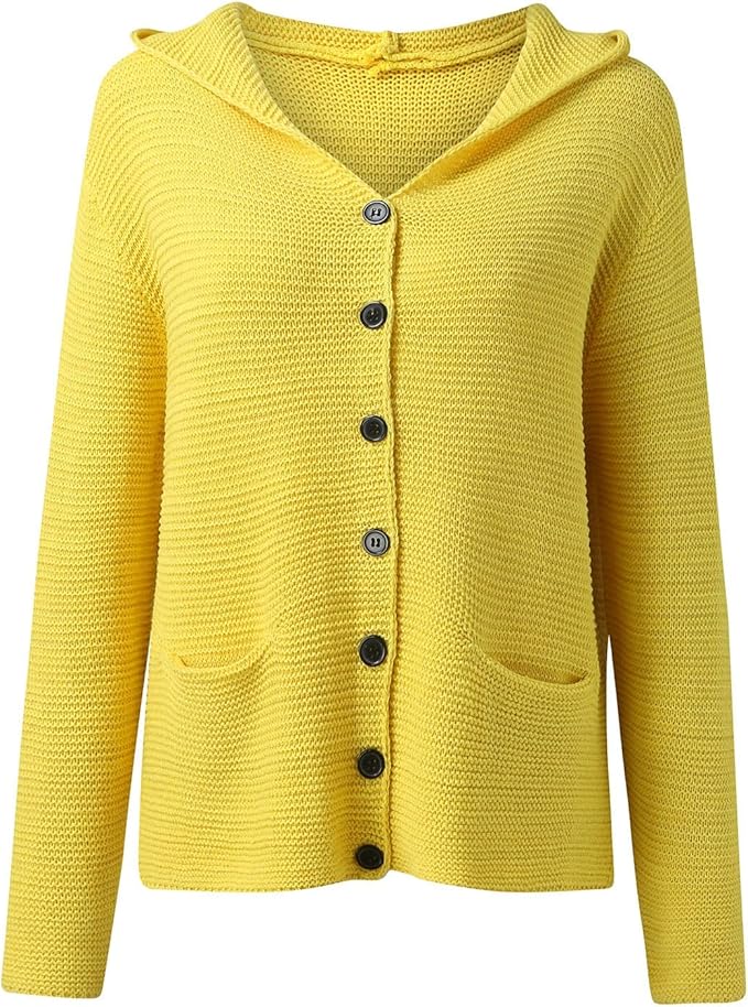 Drune | Vintage Kapuzenstrickmantel