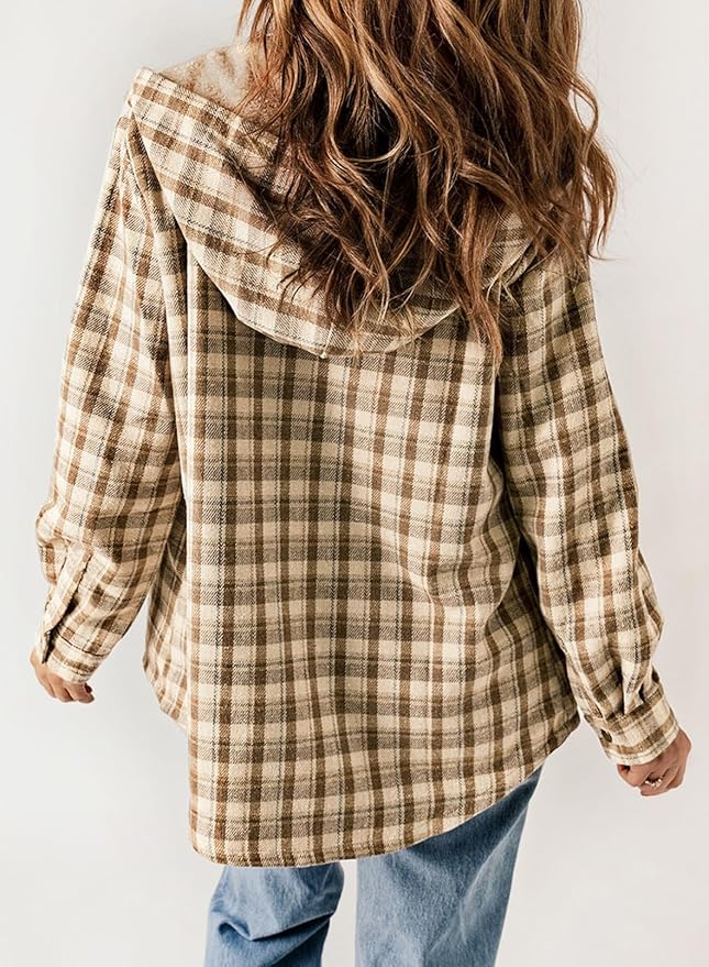 Drune | Kariertes Futter Hemdjacke
