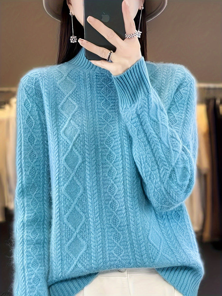 Drune | Bequemer Wollpullover aus Strick