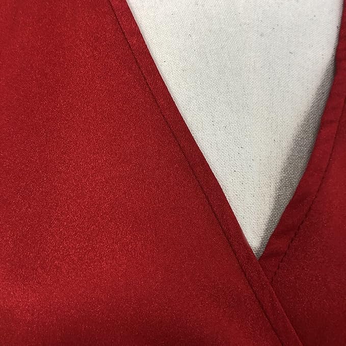 Drune | Elegantes Kleid mit langen Ärmeln V-Ausschnitt Geteilter langer Rock