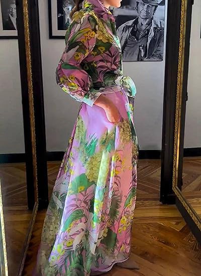 Drune | Luxuriöses Italienisches Maxikleid Aus Satin