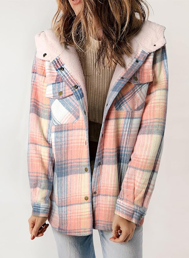 Drune | Kariertes Futter Hemdjacke