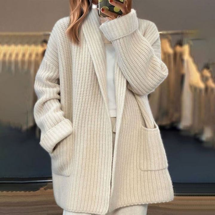 Drune | Gemütlicher Wollmix-Cardigan für Frauen