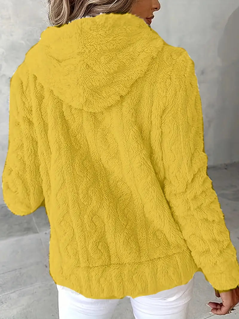 Drune | Weiches Kapuzen Sweatshirt mit Reißverschluss
