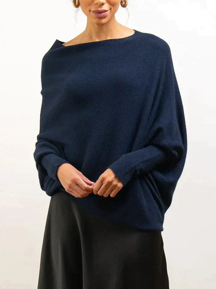 Drune | Asymmetrisch Drapierter Pullover